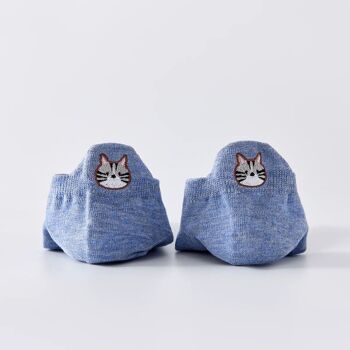 Chaussettes Languette Chat Moustaches 9