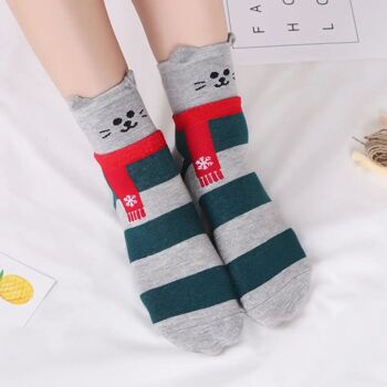 Chaussettes Animaux Écharpe 10