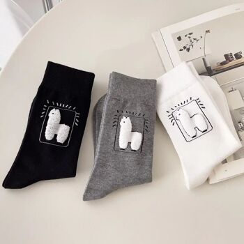 Chaussettes Lama (Lot x3) 2