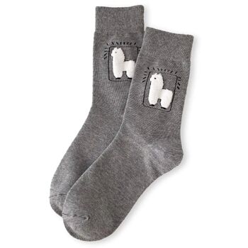 Chaussettes Lama (Lot x3) 5