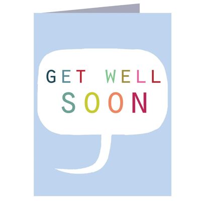 TWB28 Mini Get Well Soon Card