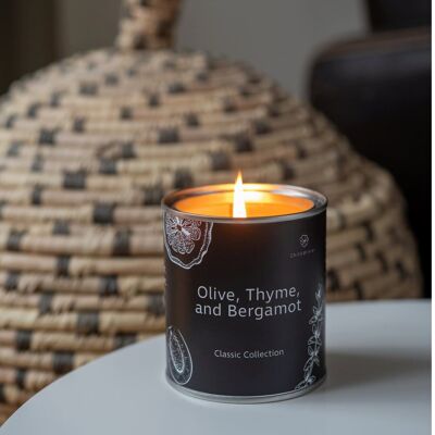 Thyme, Olive & Bergamot Candle 1 x 250g