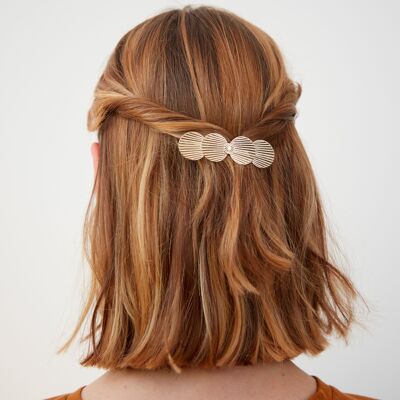 PLEATS Clip barrette