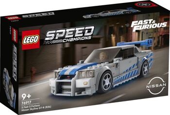 LEGO 76917 - NISSAN SKYLINE TECHNIC SPEED CITY 1