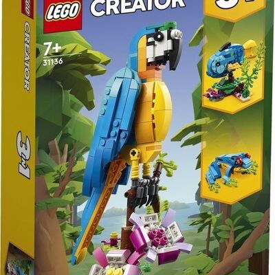 LEGO 31136 - LE PERROQUET EXOTIQUE CREATOR