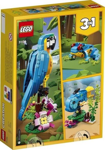 LEGO 31136 - LE PERROQUET EXOTIQUE CREATOR 2