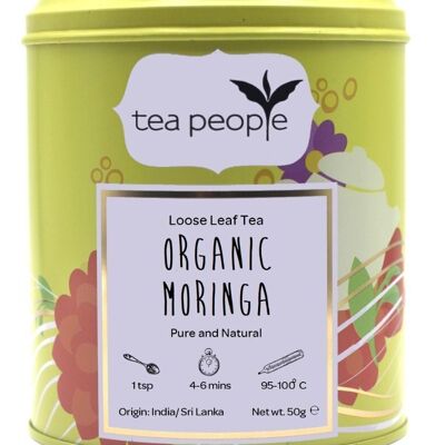 Organic Moringa - 50g Tin Caddy