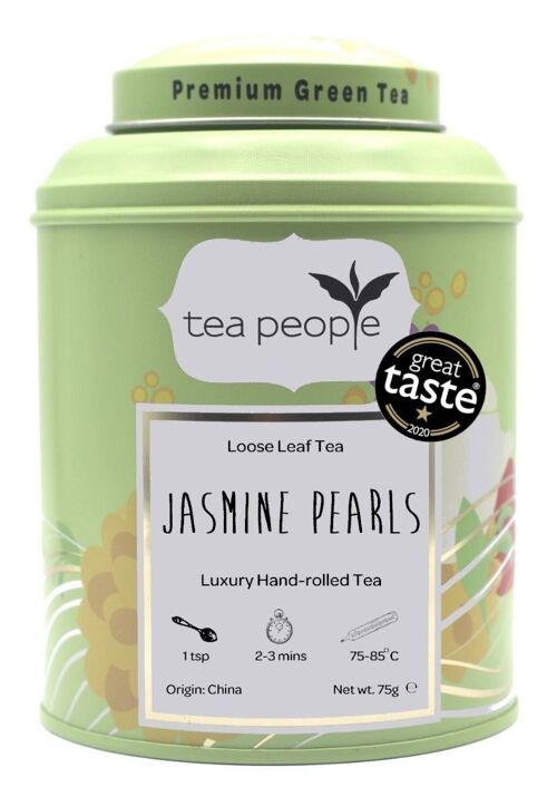 Jasmine Pearls - 100g Tin Caddy