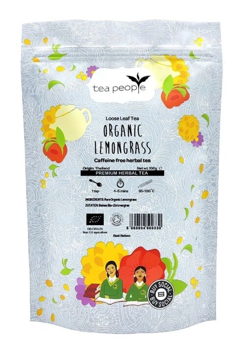 Organic Lemongrass - 100g Refill Pack