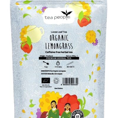 Organic Lemongrass - 100g Refill Pack