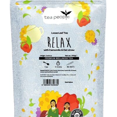 Tè RELAX - Confezione di ricarica da 150 g