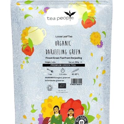 Organic Darjeeling Green - 250g Refill Pack