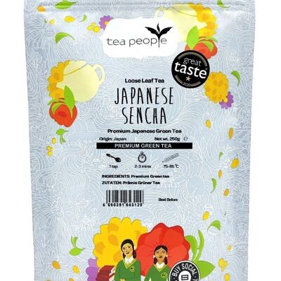 Sencha japonés - Paquete de recarga de 250 g