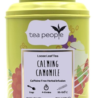Camomille apaisante - Boîte en fer-blanc 50g