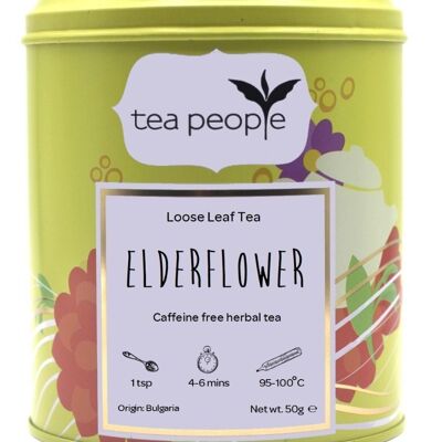 Elderflower - 50g Tin Caddy