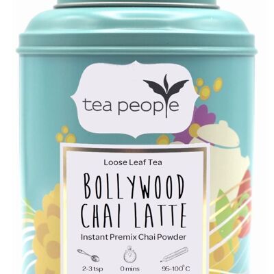 Bollywood Chai Latte - Carrito de hojalata de 250 g