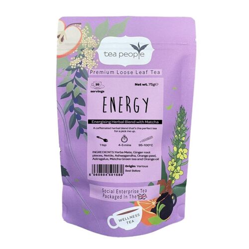 ENERGY Tea - 75g Retail Pack