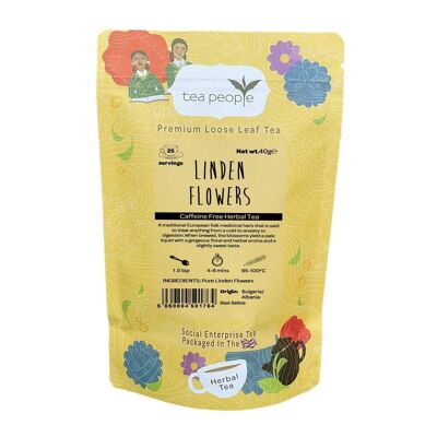 Linden Flowers - 40g Retail Pack
