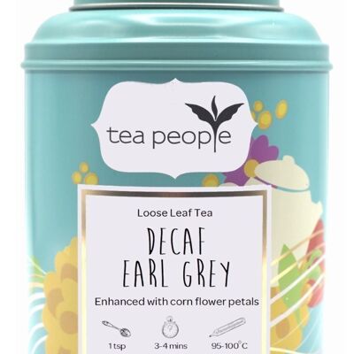 Earl Grey Decaffeinato - Barattolo di latta da 100 g