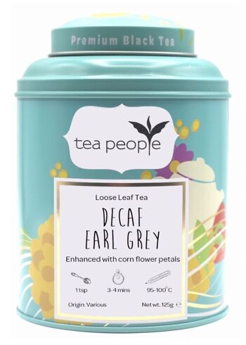 Décaféiné Earl Grey - Boîte en métal 100g 1