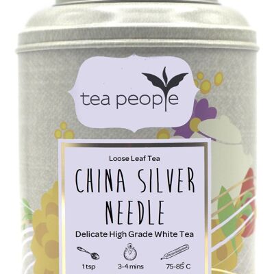 China Silver Needle - 60g Tin caddy
