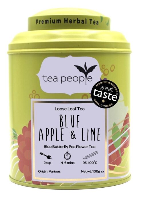 Blue Apple and Lime - 100g Tin Caddy
