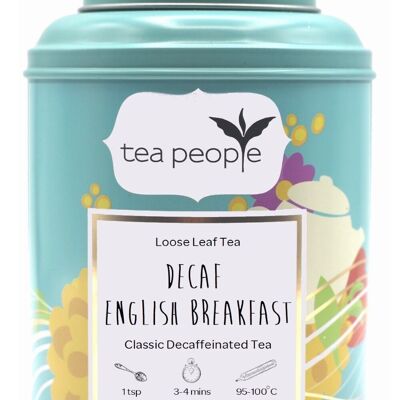 Decaf English Breakfast - 100g Tin Caddy