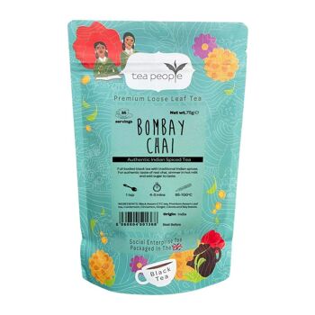 Bombay Chai - Emballage de vente au détail 75g 1