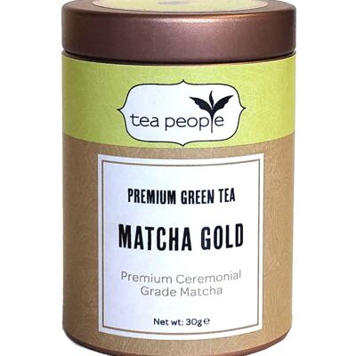 Matcha Gold - Petite boîte de vente au détail de 30 g