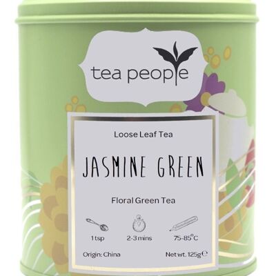 Jasmine Green - 100g Tin Caddy