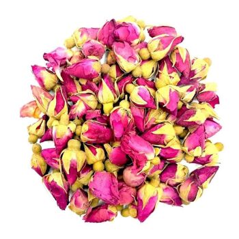 Boutons de roses roses - Boîte en métal de 75 g 2