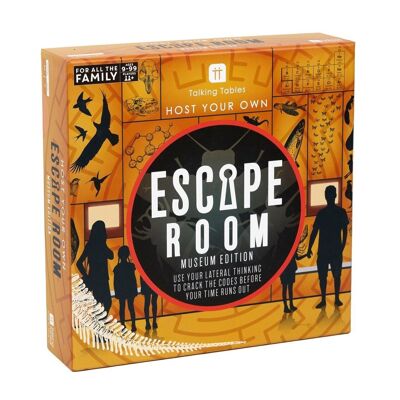 Juego de sala de escape temático de museo para niños