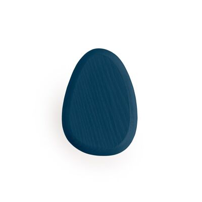 Patère murale bleue DROP | en bois