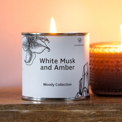 White Musk & Amber Candle 1 x 250g