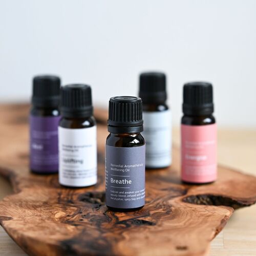 Aromatherapy Wellbeing Oils (5 x 10ml)