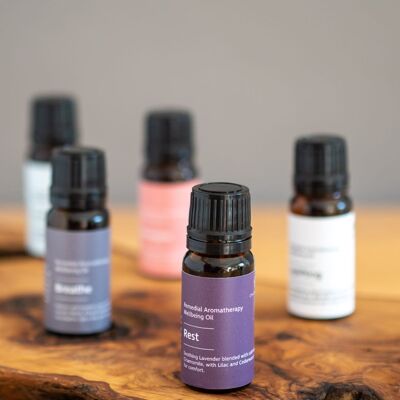 Aromatherapy Wellbeing Oils (5 x 10ml)