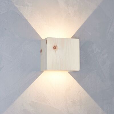 Cubus wall lamp stone pine