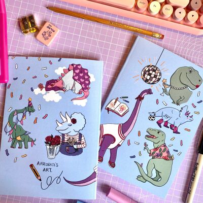 “Dino Party” notebook