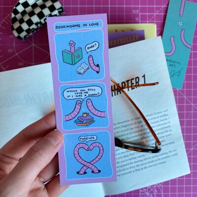 “Bookworms” bookmark