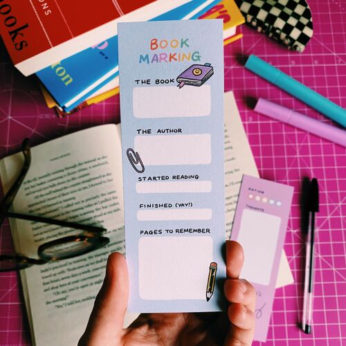 “Book Marking” bookmark