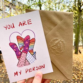 Carte de vœux "Tu es ma personne" 3