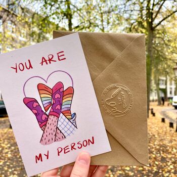 Carte de vœux "Tu es ma personne" 4
