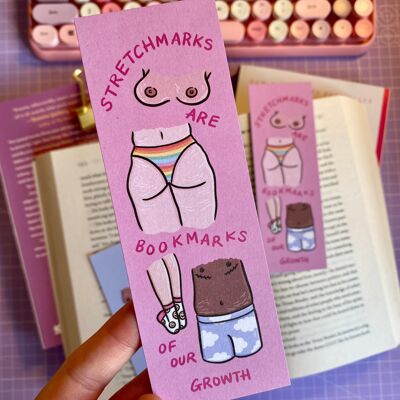 “Stretchmarks” bookmark