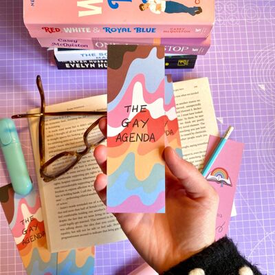 “The Gay Agenda” bookmark