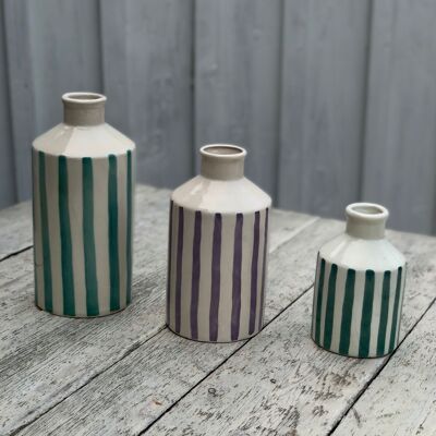 TRIO DE VASES EN CERAMIQUE LUIGI