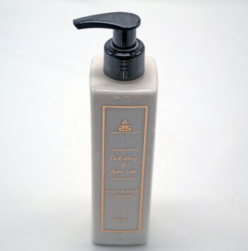 Lotion pour les mains et le corps au miel foncé et à la feuille d'ambre Simple Scents 250 ml 3