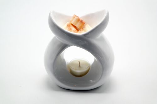 Serenity Ceramic Tea Light Wax Burner/Melter