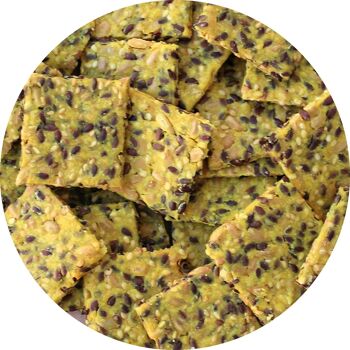 Crackers Bio au Curry Madras sac de 1 kg 1