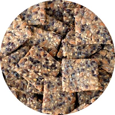 Crackers ecológicos con especias marroquíes bolsa de 1 kg