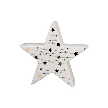 étoile en céramique 1